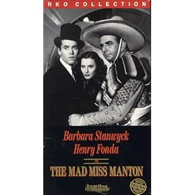 Mad Miss Manton [VHS]