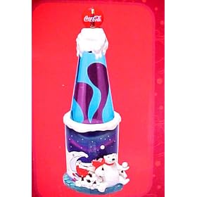 Coca Cola Premiere Edition Snowbball Lava Lamp from Lava Lamps