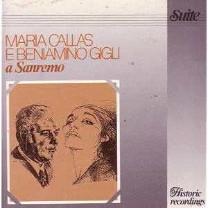 A Sanremo by Maria Calla and Beniamino Gigli (Audio CD - 1993)