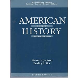american history since 1865/study guide (american history volii)