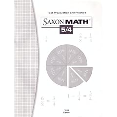 Test Preparation and Practice - Saxon Math 5/4