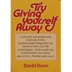 Try Giving Yourself Away: A Tonic for These Troubled Times book cover