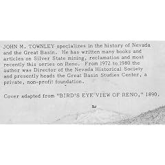 Tough Little Town on the Truckee: Reno 1868-1900 (History of Reno Series, Volume One)