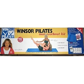 Winsor Pilates Mat Workout Kit with Dvd, Mat, Meal Plan and Workout Card