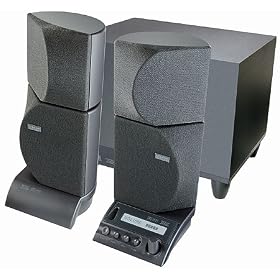 Altec Lansing ADA 890 4.1 THX Certified Computer Speakers (5-Speaker, Black) by Altec Lansing
