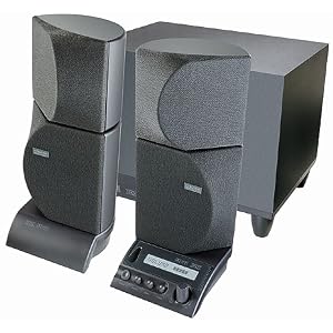 Altec Lansing ADA 890 4.1 THX Certified Computer Speakers (5-Speaker, Black) by 