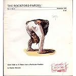 Gore Vidal, or, A vision from a particular position (The Rockford papers) book cover