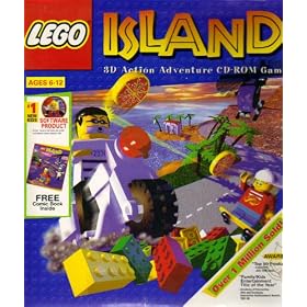lego Island 3-d action adventure cd-rom game by Lego