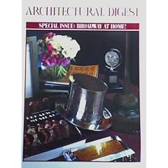 Broadway At Home! William Ivy, Cy Coleman, Patti LuPone, Jon Robin Baitz, Betty Comden, Tony Walton, George C. Wolfe, Richard Rodgers, George Gershwin, Moss Hart, and more (Architectural Digest, November 1995)