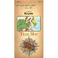 The World of Krynn Trail Map (Dragonlance Accessory/TM3, 9400)