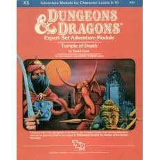 Click here to buy Temple of Death (Dungeons and Dragons Expert Module X5) by  David Cook.