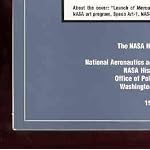 This new ocean : a history of Project Mercury (SuDoc NAS 1.21:4201) book cover