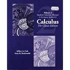 Student Solutions Manual for Calculus: Classic Edition By Swokowski (Volume 2) by Cole Jeffrey