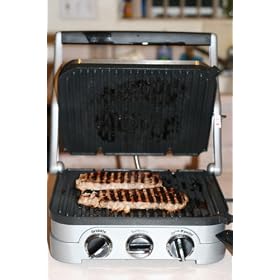 Cuisinart GR-4 Griddler Stainless-Steel 4-in-1 Grill/Griddle and Panini Press