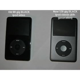 Apple iPod classic 120 GB (7th Generation) OLD MODEL