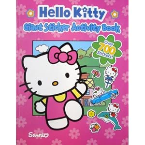 Hello Kitty Giant sticker Activity book [Paperback]