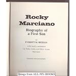 Rocky Marciano: Biography of a first son book cover