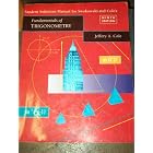 Student Solutions Manual for Fundamentals of Trigonometry by Jeffery A. Cole