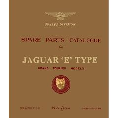 The Jaguar E-Type 3.8 Series 1 Spare Parts Catalogue