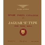 The Jaguar E-Type 3.8 Series 1 Spare Parts Catalogue (Jaguar) book cover