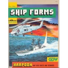 Ship Forms (Harpoon naval war game supplement) by Larry Bond, Marc Miller, and Steve Venters