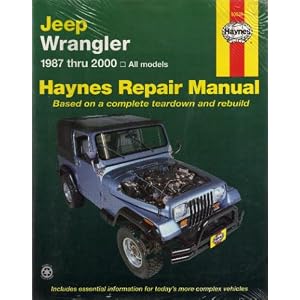 Jeep Wrangler '87 thru 2000 (Hayne's Automotive Repair Manual) by Stubblefield & Haynes