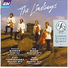 25 Years: Lindsay String Quartet Live by Bernard Gregor-Smith, Samuel Barber, Andre Tchaikovsky, Dag Wiren, and Hugh Wood