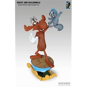 Rocky and Bullwinkle Teeny Weeny Mini Maquette