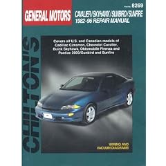 General Motors: Cavalier/Skyhawk/Sunbird/Sunfire 1982-96 (Chilton's Total Car Care Repair Manual)