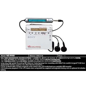 Sony MD Walkman MZ-R700 - MiniDisc recorder