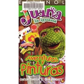 Juana La Iguana Adventuras Y Pinturas [VHS]