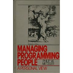 Managing Programming People: A Personal View