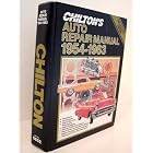 Chilton's Auto Repair Manual 1954-63 (Chilton's Auto Service Manual) by  The Nichols/Chilton Editors