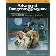 Ravenloft II: The House on Gryphon Hill : Module I10 (Advanced Dungeons and Dragons)