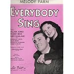 "Everybody Sing" from the movie: Melody Farm (Judy Garland Cover) book cover