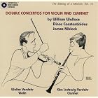Double Concertos for Violin and Clarinet by Elsa Ludewig-Verdehr, Dinos Constantinides, James Niblock, William Wallace, and Jiri Tomasek