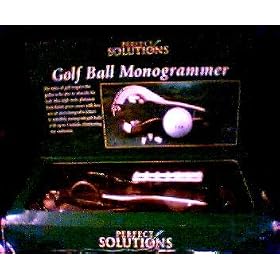 PERFECT SOLUTIONS GOLF BALL MONOGRAMMER