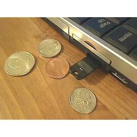 PNY P-FD2GBMIC-FS Micro Attache USB Flash Drive (Black)