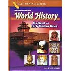Click here to buy World History Medieval And Early Modern Times: California Edition by  Douglas Carnine.