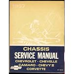 Chevrolet Chassis Service Manual (1967..Chevrolet, Chevelle, Camaro, Chevy II & Corvette) book cover