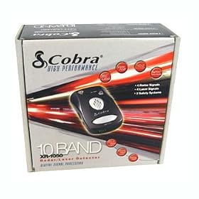 Click here to buy COBRA� - Model: XR1050 10 BAND RADAR DETECTOR ( Radar Detectors - Cobra Radar ) by Cobra.