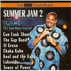 Sinbads 70s Soul Music Festival 2 Summer Jam 2 the HBO Soundtrack by  Sinbad, Kool and the Gang, Con Funk Shun, Tower of Power, and The Gap Band 