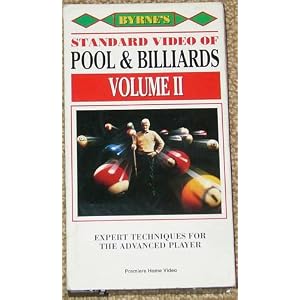 Byrne's Standard Video of Pool and Billiards Vol 2 Expert Techniques for Advanced by 
