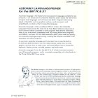 Click here to buy Assembly Language Primer for the IBM PC and XT by  Robert Lafore.