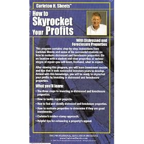 How to Skyrocket Your Profits with Distressed and Foreclosure Properties VHS