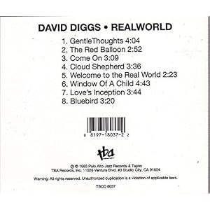 Realworld by David Diggs, Bob Carlisle, and Paul Jackson Jr. (Audio CD - 1992) - Import