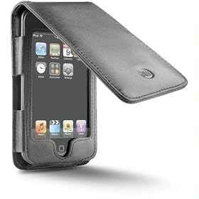 DLO HipCase Leather Folio Case for iPod touch 1G and 2G (Black)