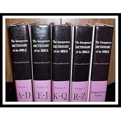 The Interpreter's Dictionary of the Bible (5 Volume Set)