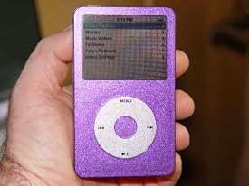 Not a purple cover, but a custom painted Colorware 5.5 Gen. 80G iPod.
