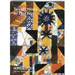 Twenty works by Paul Klee book cover